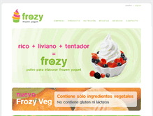 Tablet Screenshot of frozyfy.com